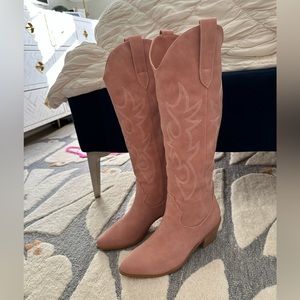 Pink Cowboy Boots